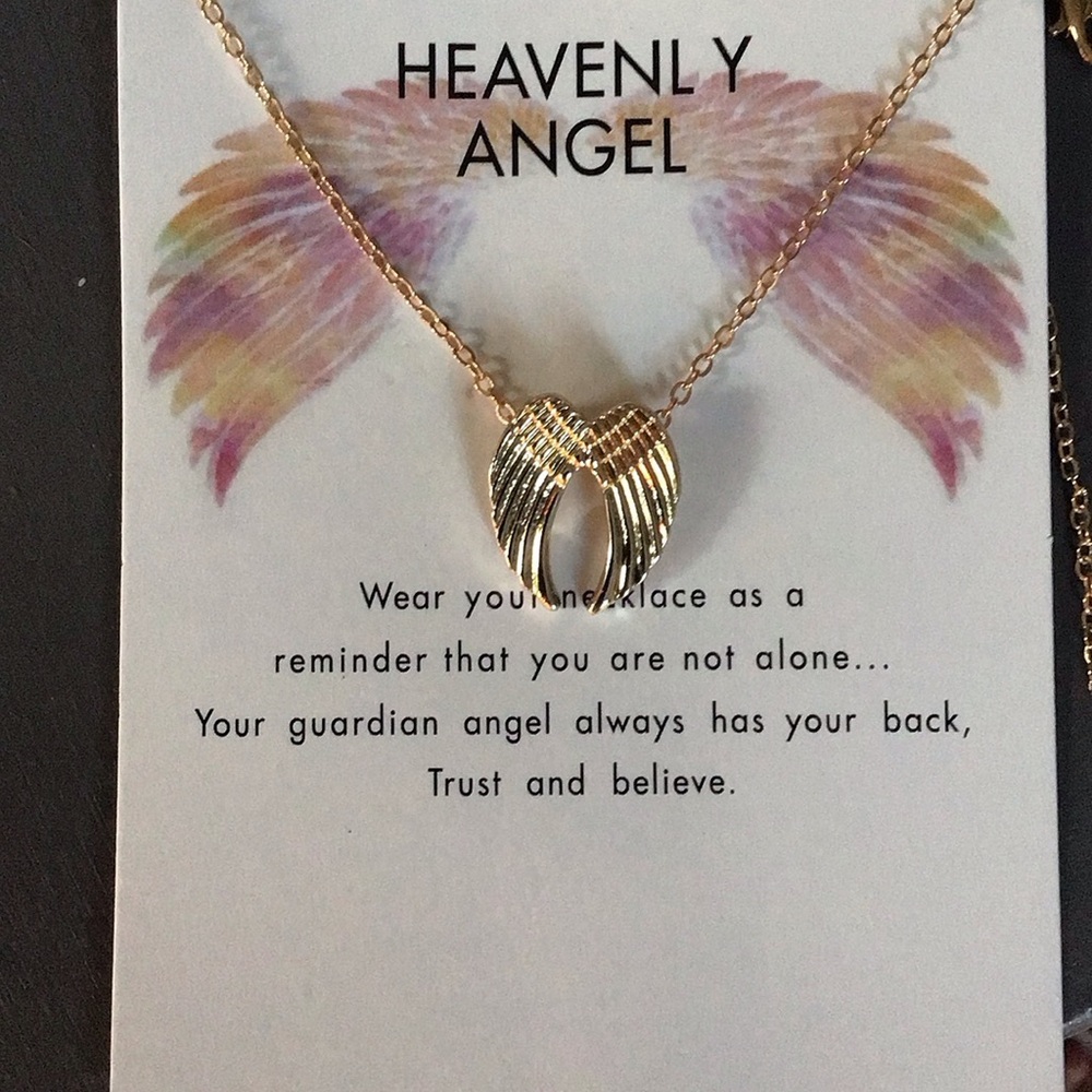Guardian Angel Wings Necklace